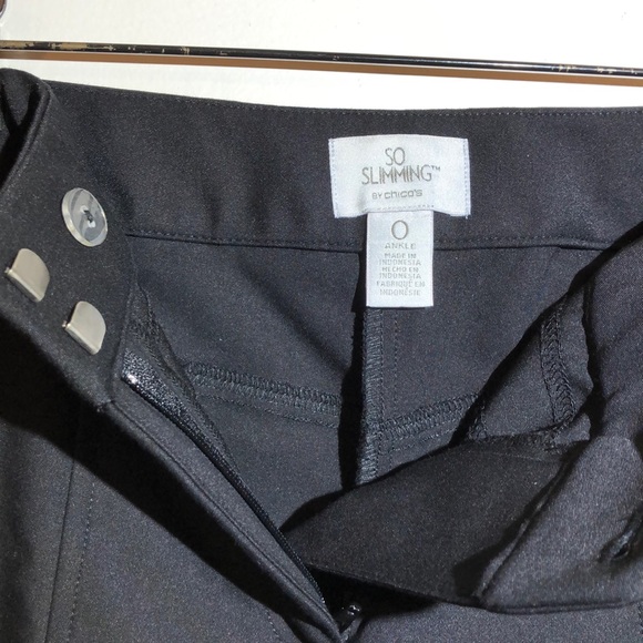 Chico’s Slimming Black Pants - Picture 3 of 6